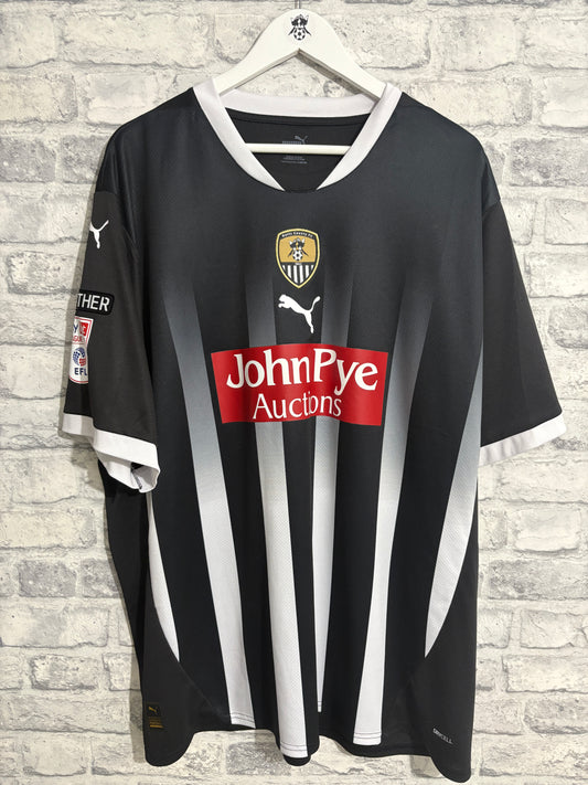 Notts County Home Shirt 2024 / 2025 4XL