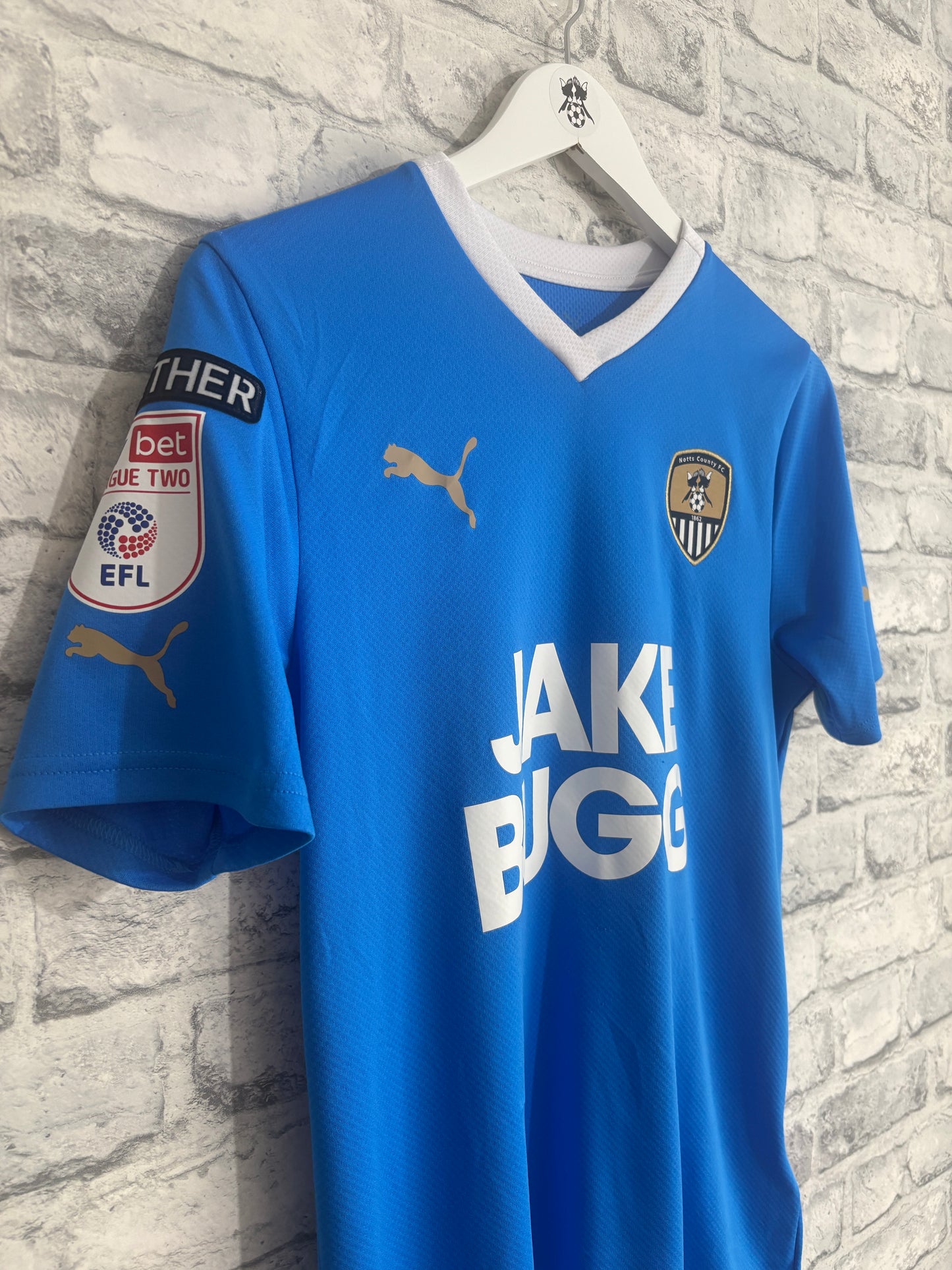 Notts County Away Shirt 2023 / 2024 Small