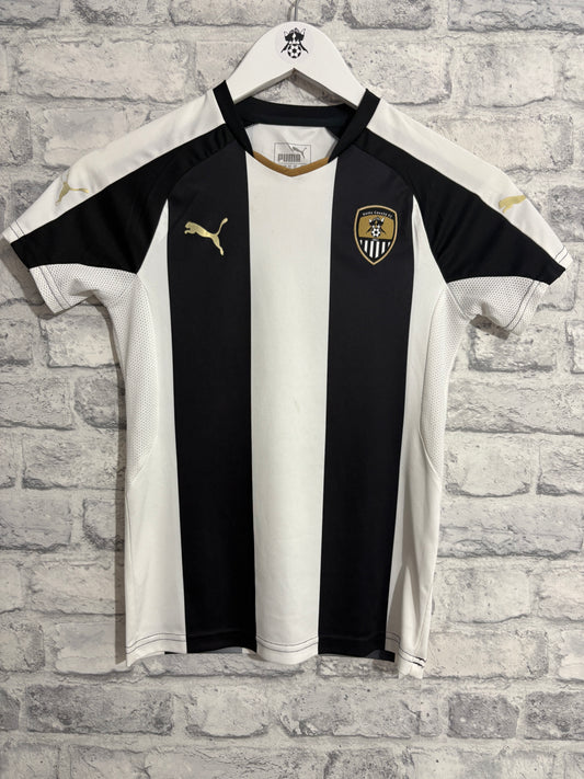 Notts County Home Shirt 2017 / 2018 Kids 9-10 years