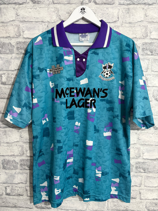 Notts County Away Shirt 1993 / 1994 Large