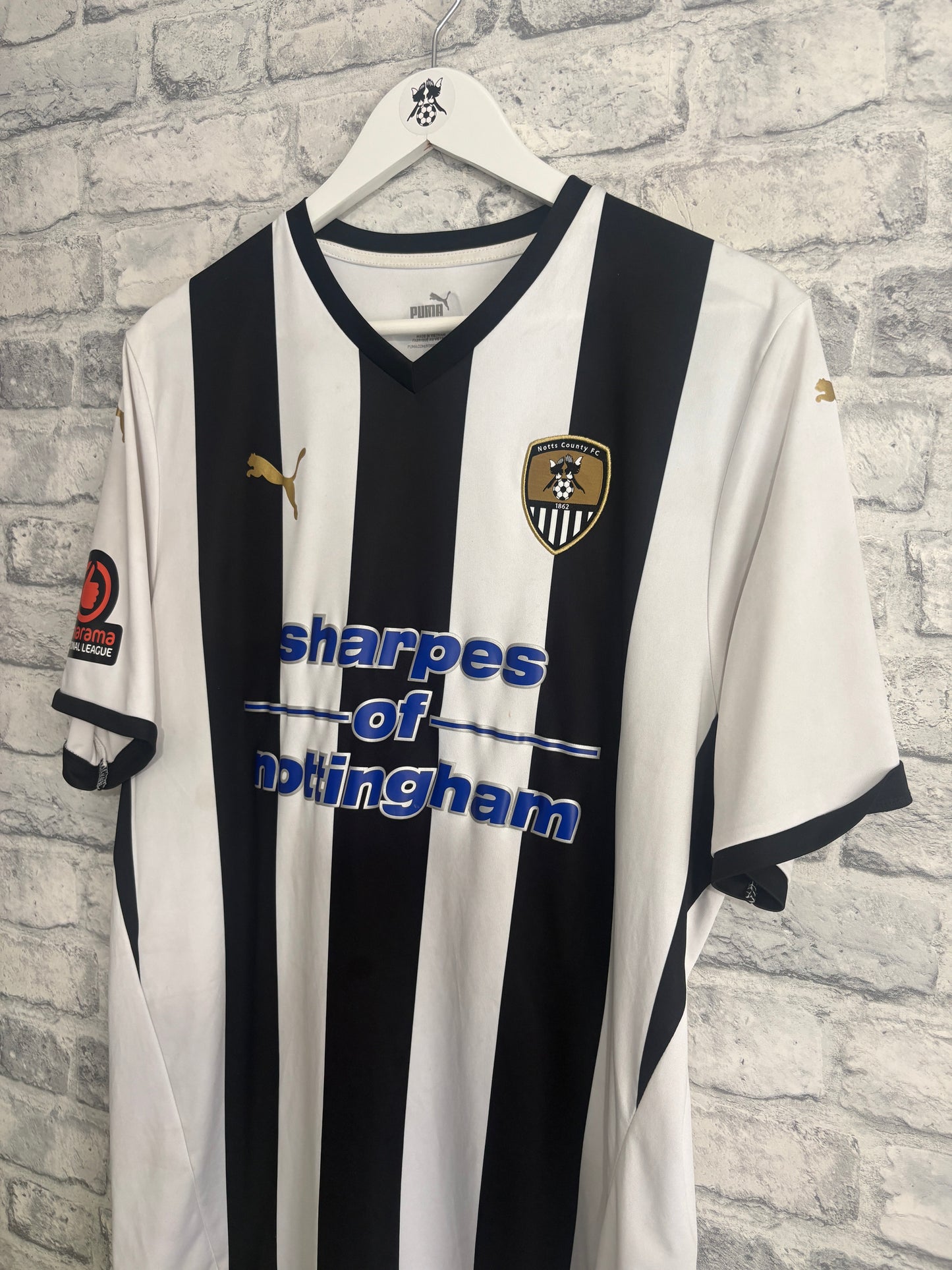 Notts County Home Shirt 2021 / 2022 XL