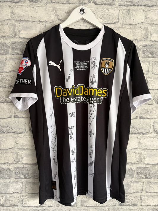 Notts County Home Shirt 2025 / 2026 Play Off Final Medium