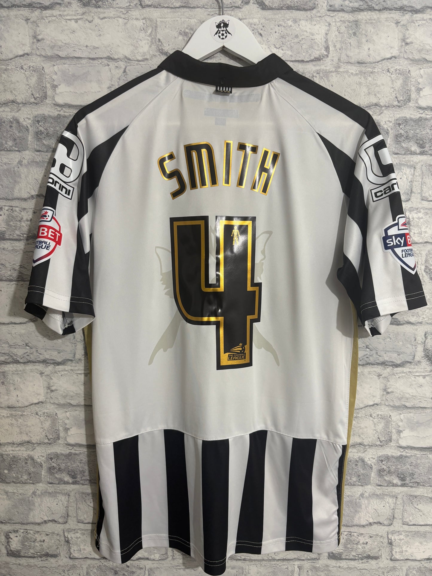 Notts County Home Shirt 2015 / 2016 Medium