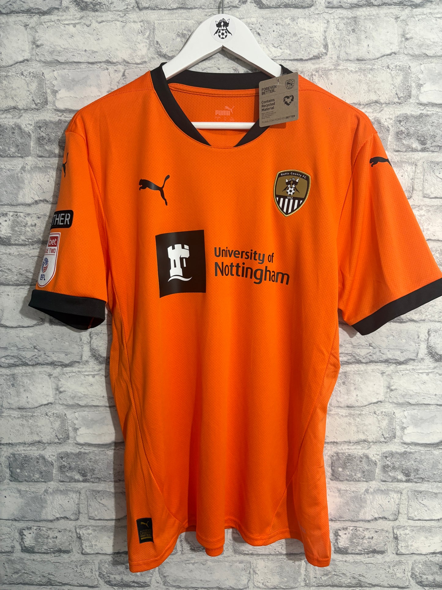 Notts County Away Shirt 2024 / 2025 Large (New)