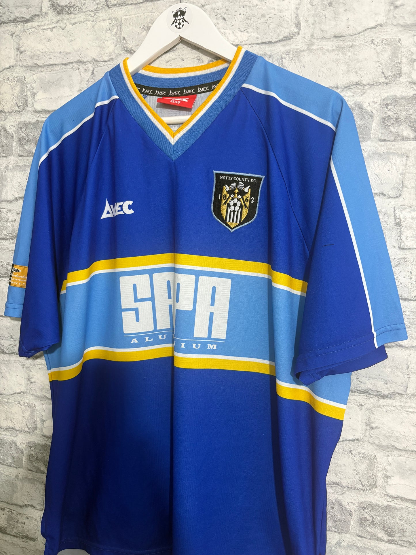 Notts County Away Shirt 1999 / 2000 XL