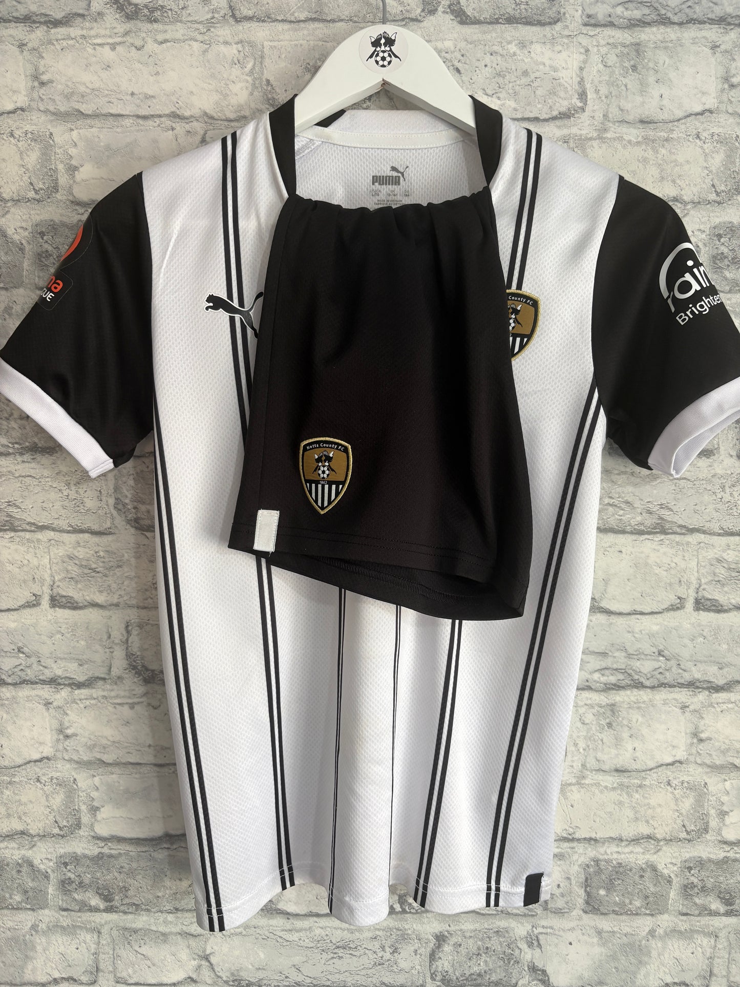 Notts County Home Shirt 2022 / 2023 Play Off Final Wembley Youth