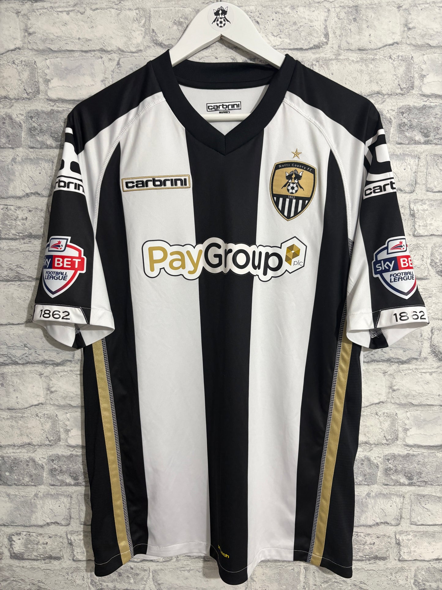 Notts County Home Shirt 2014 / 2015 Large