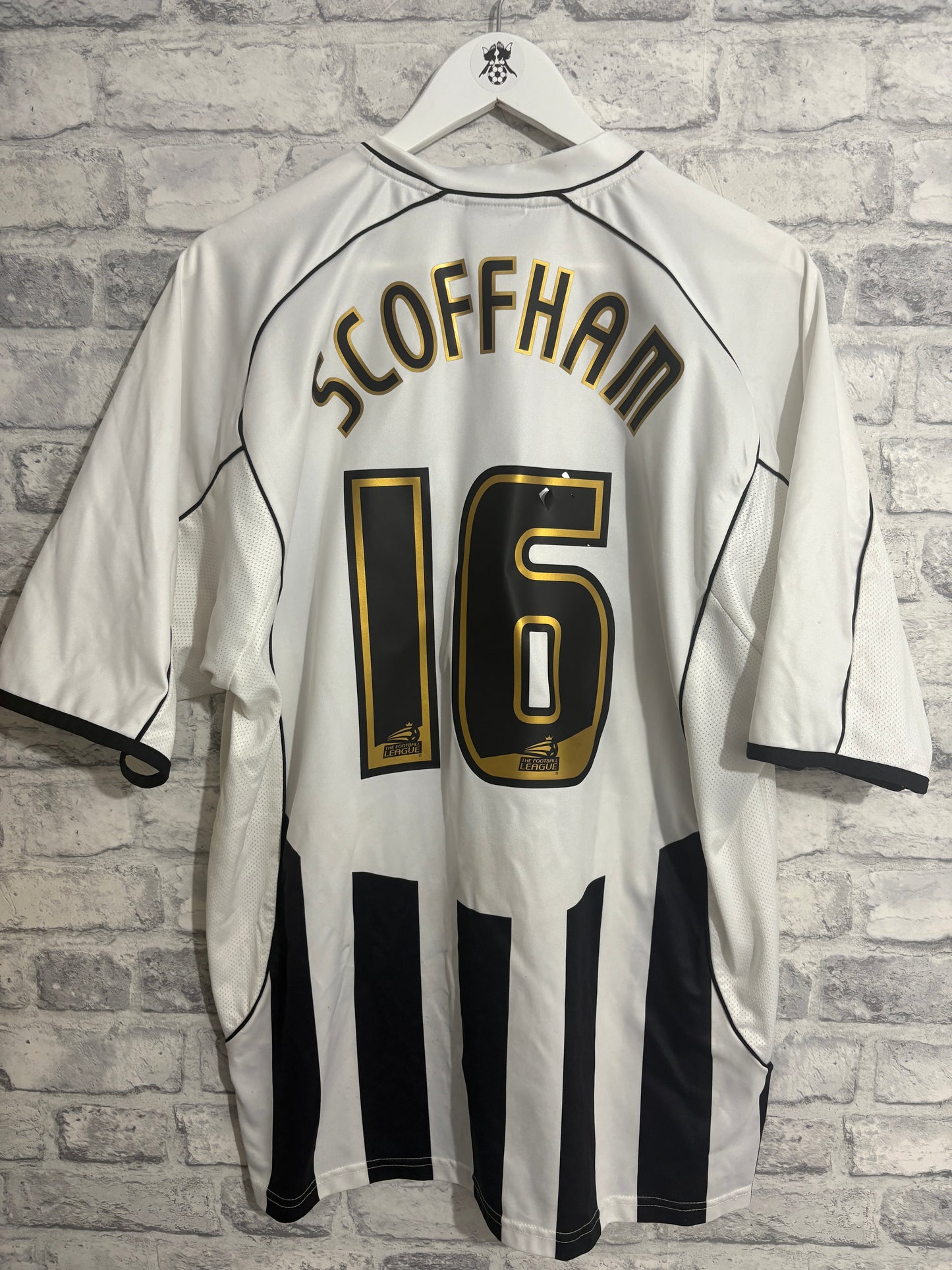Notts County Home Shirt 2005 / 2006 XXL SCOFFHAM