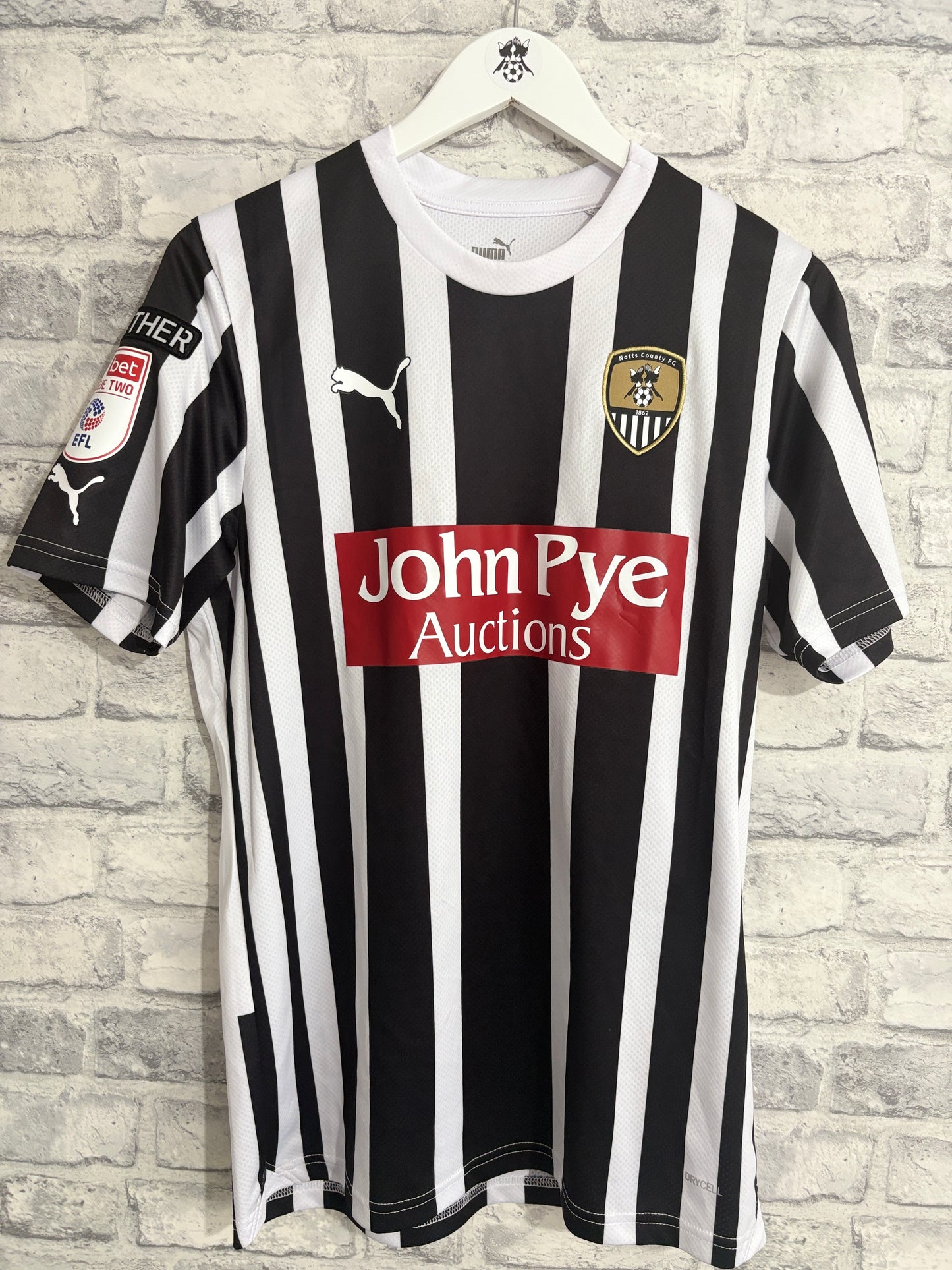 Notts County Home Shirt 2023 / 2024 Medium