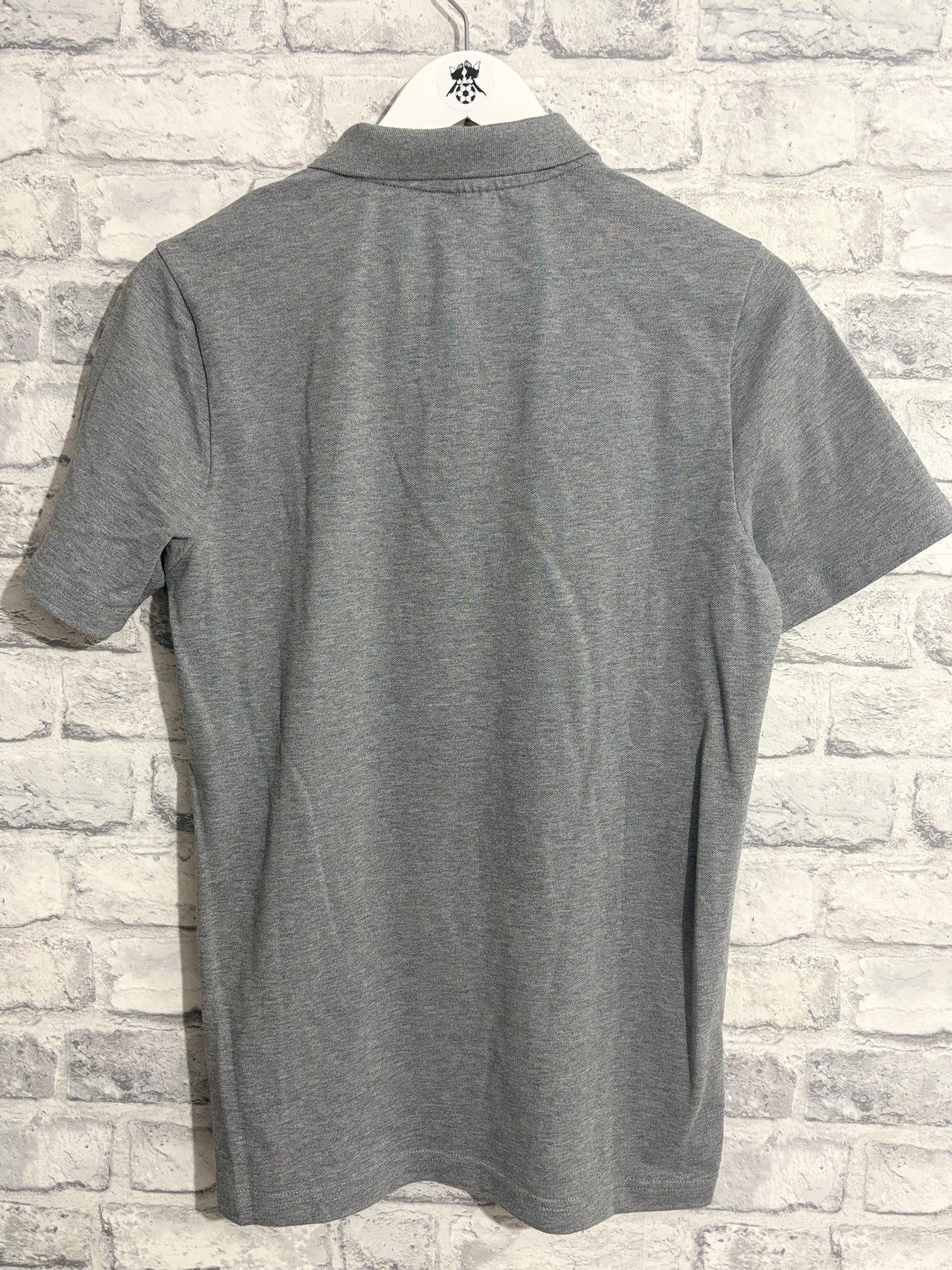 Notts County Puma Polo Shirt Grey Small