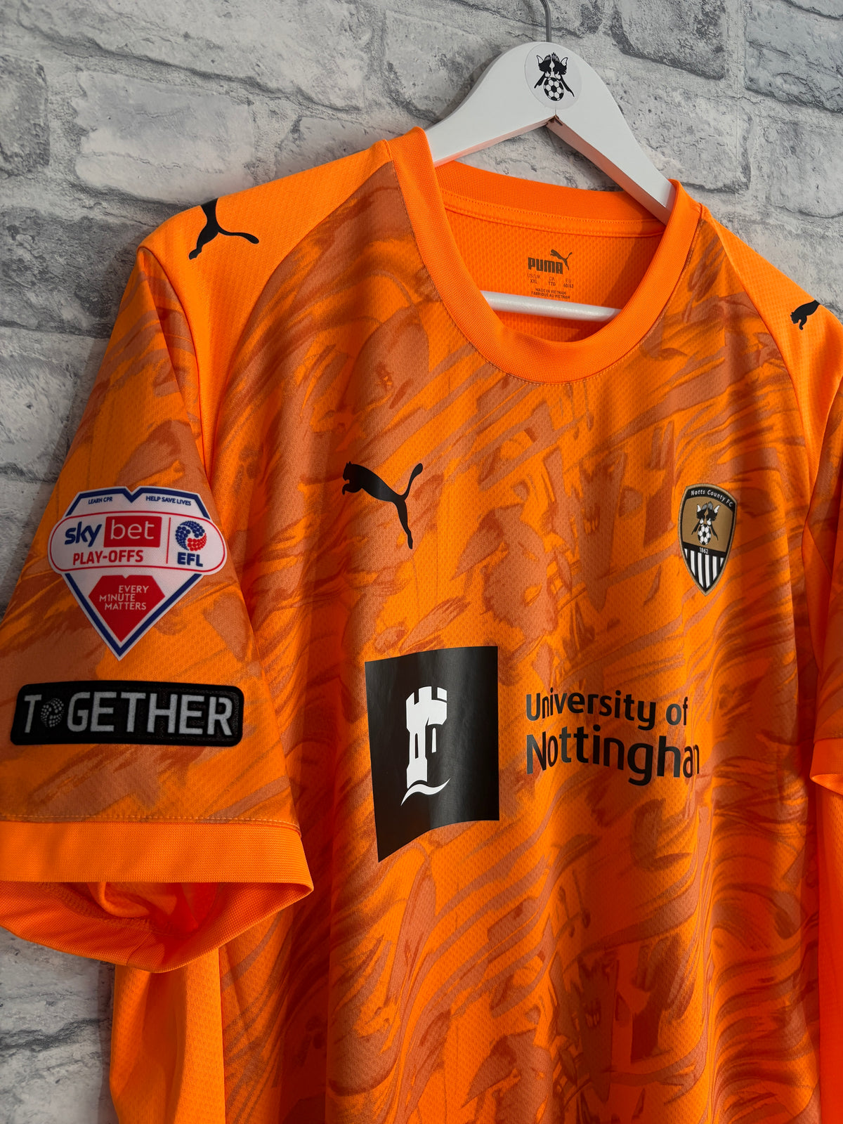 Notts County GK Goalkeeper Shirt 2025 / 2026 XXL Play Off Semi Final