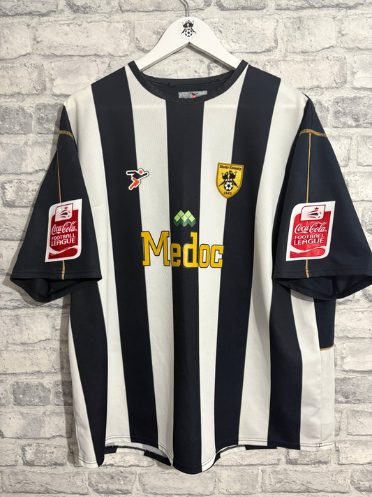 Notts County Home Shirt 2006 / 2007 XL