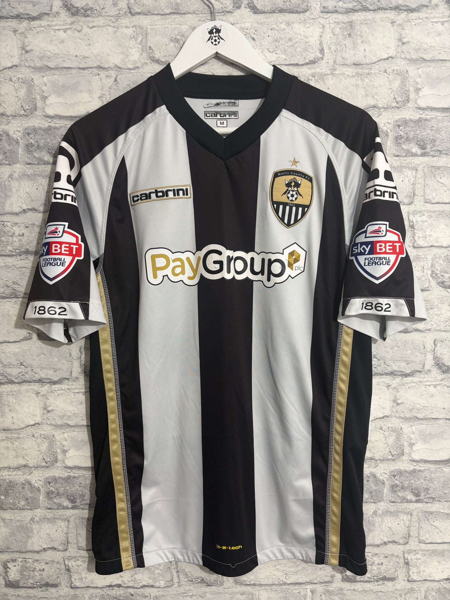 Notts County Home Shirt 2014 / 2015 Medium