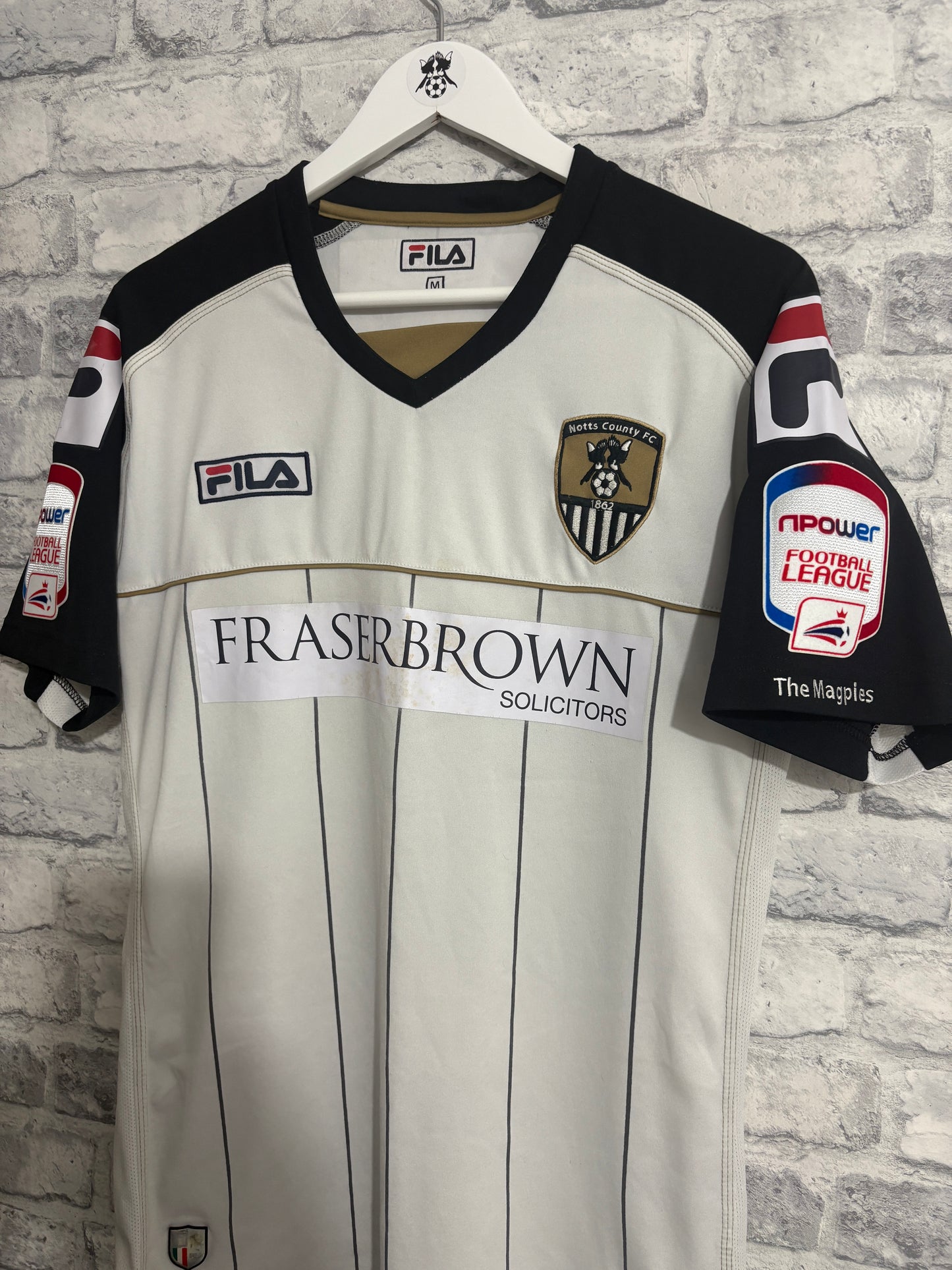 Notts County Home Shirt 2011 / 2012 Medium